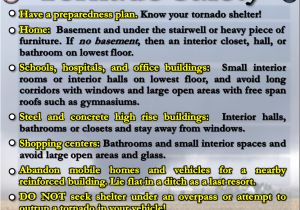 Tornado Plan for Home tornado What to Do Nuclear Fallout Shelter Mine
