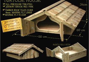 Tortoise House Plans Custom Project Plans for tortoise Table