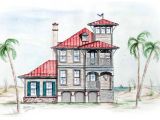 Tower Home Plans Beach House with tower Lookout 15725ge Architectural