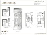 Town Home Floor Plans Churchill townhomes 3 4 Bedroom townhomes In south