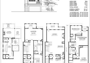 Town Home Plans House Plan townhome E Floor Plans and Designs Donald