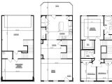 Townhouse Home Plans Bedroom townhouse Floor Plans Garage Story Kelsey Bass
