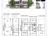 Townhouse Home Plans townhouse Plans Modern House Amazing 2 Story Floor 3