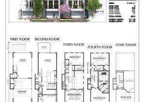 Townhouse Home Plans townhouse Plans Modern House Amazing 2 Story Floor 3