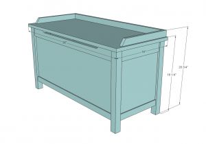Toy Box Plans Home Depot Ana White Build A Simple Modern toy Box with Lid Free