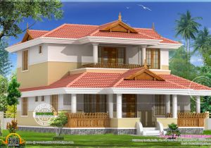 Traditional Home Plans Beautiful Traditional Home Elevation Kerala Home Design