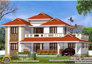 Traditional Home Plans Traditional Home with Modern Elements Kerala Home Design