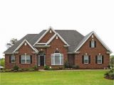Traditional Ranch Style Home Plans Brick Style Homes Brick Ranch Front Porch Traditional