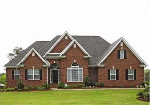 Traditional Ranch Style Home Plans Brick Style Homes Brick Ranch Front Porch Traditional