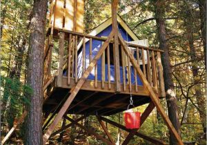 Treehouse House Plans Free Deluxe Tree House Plans