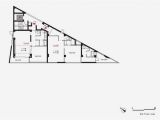 Triangular House Floor Plans Second Floor Plan Of Modern and Thin Triangular Building Triangular House Floor Plans Second Floor Plan Of Modern and Thin Triangular Building