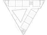 Triangular House Floor Plans Triangle School by Nameless Architecture Has A Three Sided