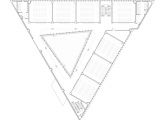 Triangular House Floor Plans Triangle School by Nameless Architecture Has A Three Sided Triangular House Floor Plans Triangle School by Nameless Architecture Has A Three Sided