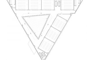 Triangular House Floor Plans Triangle School by Nameless Architecture Has A Three Sided Triangular House Floor Plans Triangle School by Nameless Architecture Has A Three Sided