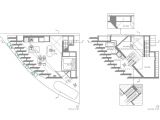 Triangular House Floor Plans Triangular House with One Room and Mezzanines Triangular House Floor Plans Triangular House with One Room and Mezzanines