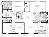 Triple Wide Manufactured Home Floor Plans Triple Wide Mobile Home Floor Plans Russell From Clayton