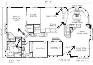Triple Wide Manufactured Home Floor Plans Triple Wide Mobile Home Floor Plans Triple Wide