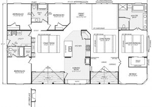 Triple Wide Manufactured Home Plans Triple Wide Manufactured Home Floor Plans oregon Gurus Floor