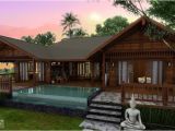Tropical Home Plans Tropical Houses Water Color island Tierra Este 39442