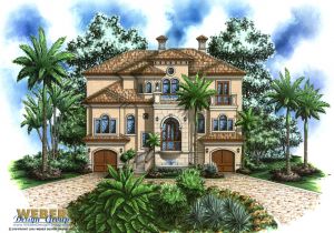 Tropical island Home Plans 2 Story House 3 Story Mediterranean House Plans Tropical