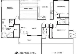 Tucson Home Builders Floor Plans the Catalina Floor Plan From Morgan Bros Home Builders