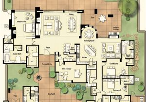 Tucson House Plans Hometalk Tucson Custom Home Hacienda Floor Plan