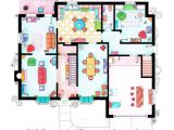 Tv Houses Floor Plans Hand Drawn Tv Home Floor Plans by Inaki Aliste Lizarralde