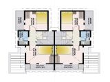 Twin Home Plans Twin Home Floor Plans with Basements Twin Home Floor Plans