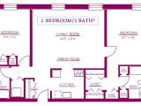 Two Bed Two Bath House Plans Residential Apartments Moravian Hall Square Moravian