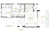 Two Bedroom Home Plans Modern 2 Bedroom House Plan