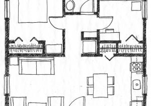 Two Bedroom Home Plans Small Scale Homes 576 Square Foot Two Bedroom House Plans