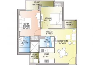 Two Bhk Home Plans Best Projects In Delhi Ncr Cherry County Floor Plans