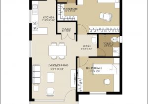 Two Bhk Home Plans Property Plans for 2bhk Home Houzone