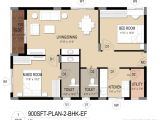 Two Bhk Home Plans Trident Galaxy Khandagiri Bhubaneswar Apartment