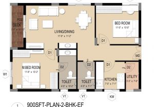 Two Bhk Home Plans Trident Galaxy Khandagiri Bhubaneswar Apartment