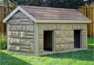 Two Dog Dog House Plans Dog House Plans for Extra Large Dogs