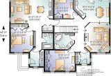 Two Family Home Plans Multi Family House Plan Multi Family Home Plans House