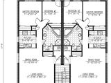 Two Family Home Plans Six Plex Multi Family Home Plan 90146pd 1st Floor