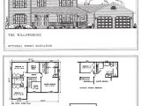 Two Floor House Plans and Elevation Model Homes Floor Plans Marion Il New Horizons Homes Inc