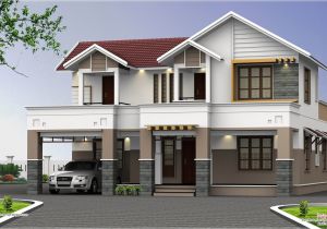 Two Storey Home Plans Two Story House Plans Kerala Perspective Series House