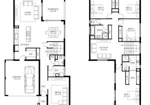 Two Storied House Plan Two Storey House Design and Floor Plan