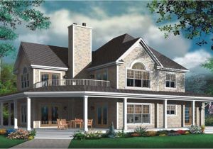 Two Story Country House Plans with Wrap Around Porch 19 Farmhouse Wrap Around Porch Floor Brick