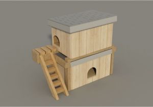 Two Story Dog House Plans Plans to Build A Medium Sized 2 Story Dog House Diy Plans