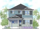 Two Story Florida House Plans Handsome Two Story Florida Home 33159zr Architectural