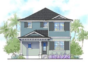 Two Story Florida House Plans Handsome Two Story Florida Home 33159zr Architectural