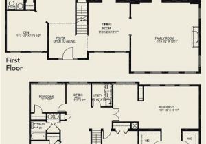 Two Story Home Floor Plans Luxury 4 Bedroom 2 Story House Floor Plans New Home