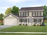 Two Story Home Plans Traditional Design with Alternate 22083sl