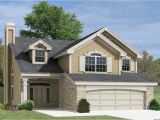 Two Story House Plans for Narrow Lots Simple Two Story House Small Two Story Narrow Lot House