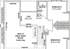 Two Story Living Room House Plans Stonehaven by Wardcraft Homes Two Story Floorplan