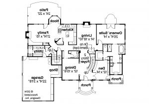 Two Story Saltbox House Plans Two Story Colonial House Floor Plans